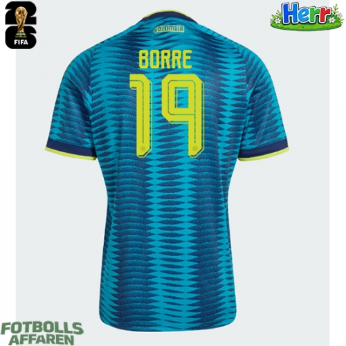 Colombia Rafael Santos Borre #19 Bortatröja VM 2026 Kortärmad